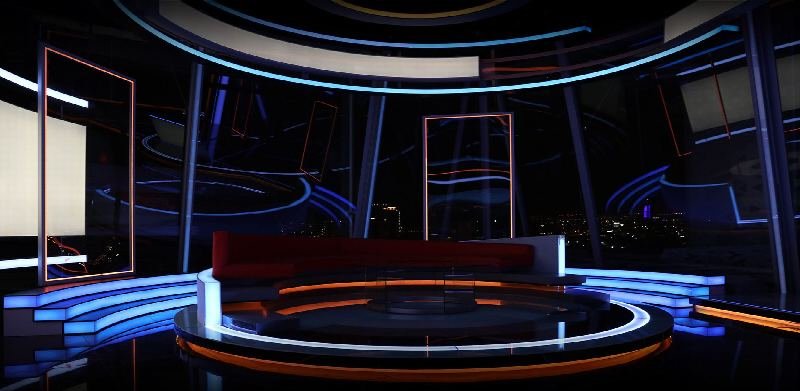 Studio set designed by VIPRO