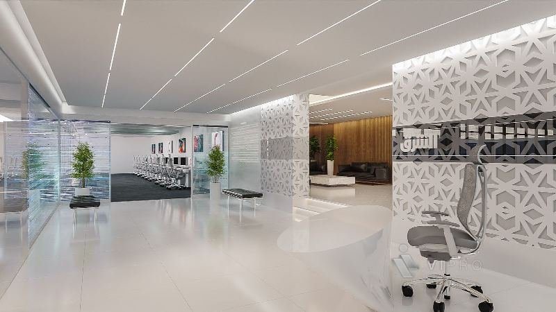Asharq – entrance and reception, Riyadh