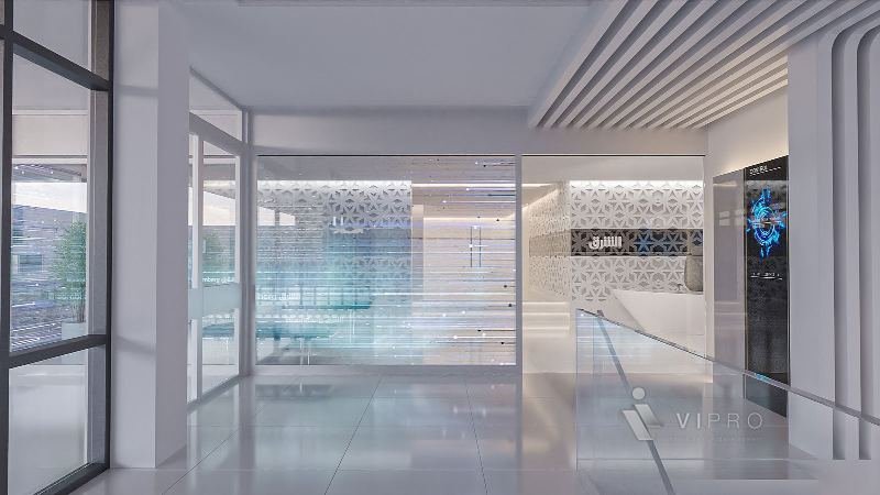 Asharq – entrance and reception, Riyadh