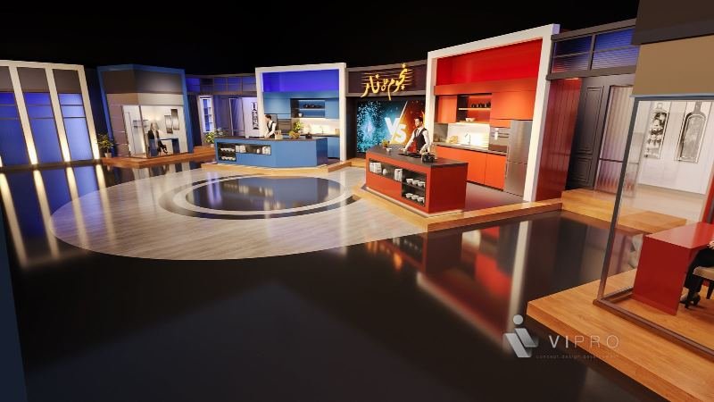 UTV – cooking show set