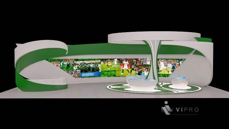 World Cup 2018 booth – Saudi Arabia