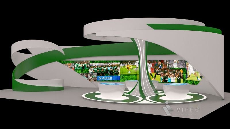 World Cup 2018 booth – Saudi Arabia